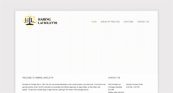 Desktop Screenshot of habinglaw.com